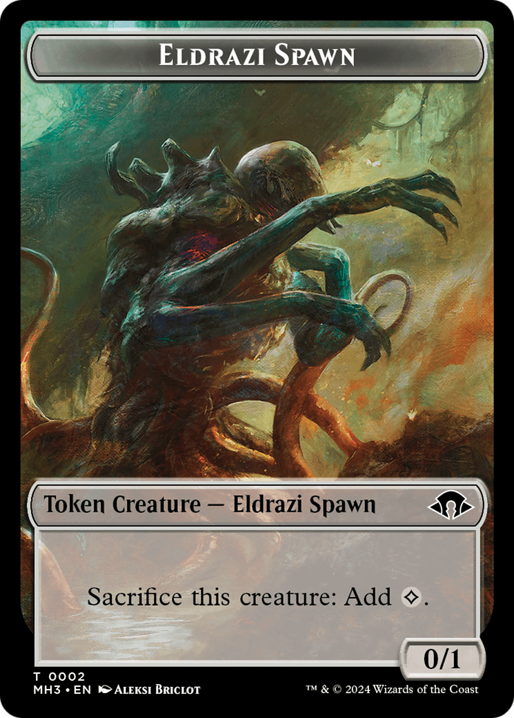 Eldrazi Spawn // Insect (0027) Double-Sided Token [Modern Horizons 3 Tokens]