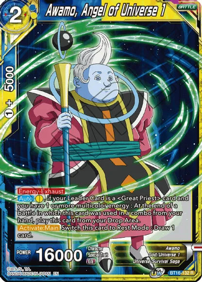 Awamo, Angel of Universe 1 (BT16-132) [Realm of the Gods]