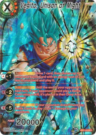 Vegito, Unison of Might (SPR) (BT10-003) [Rise of the Unison Warrior 2nd Edition]