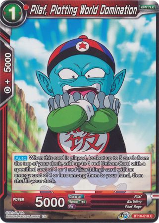 Pilaf, Plotting World Domination (BT10-019) [Rise of the Unison Warrior 2nd Edition]