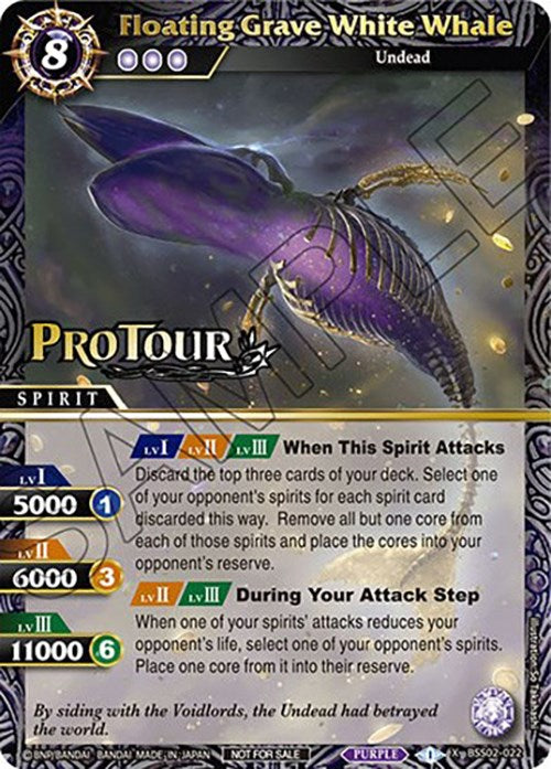 Floating Grave White Whale (X Rare Special Pack Vol. 2) (BSS02-022) [Battle Spirits Saga Promo Cards]
