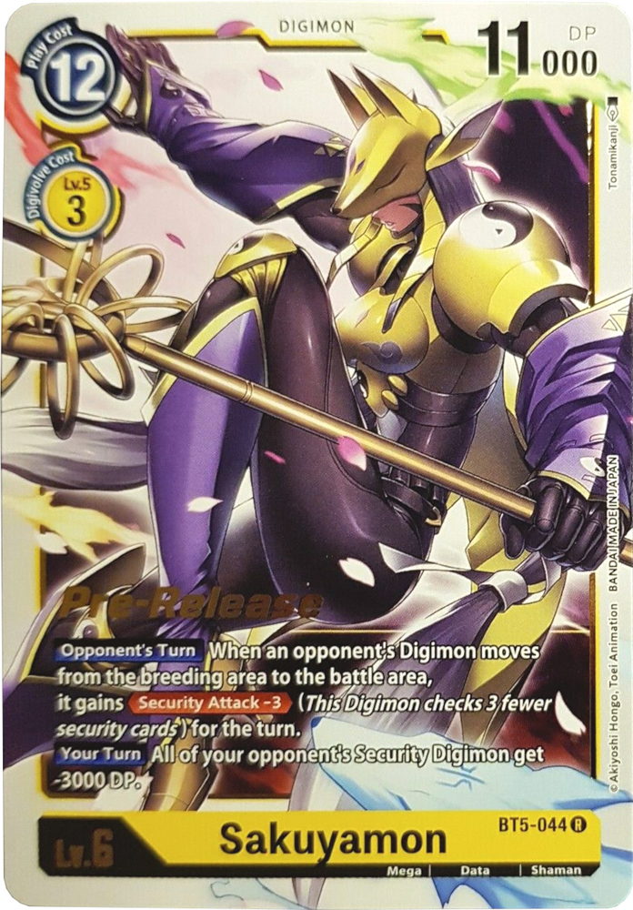 Sakuyamon [BT5-044] [Battle of Omni Pre-Release Promos]