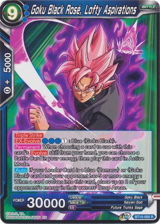 Goku Black Rose, Lofty Aspirations (BT10-050) [Rise of the Unison Warrior 2nd Edition]