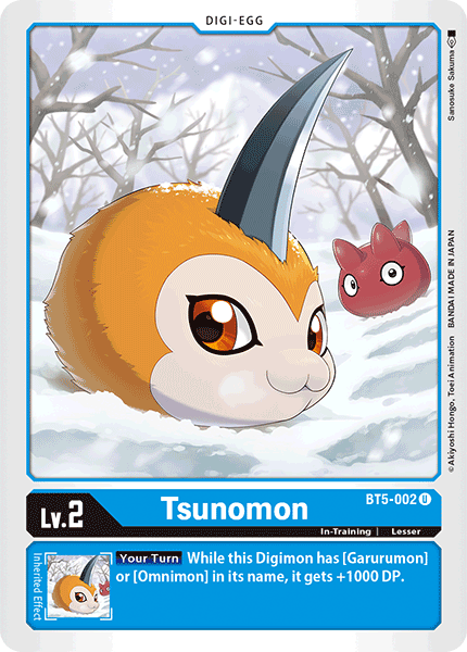 Tsunomon [BT5-002] [Battle of Omni]