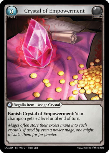 Crystal of Empowerment (019) [Dawn of Ashes: Starter Decks]