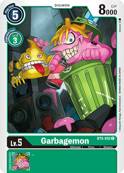 Garbagemon [BT5-052] [Battle of Omni]