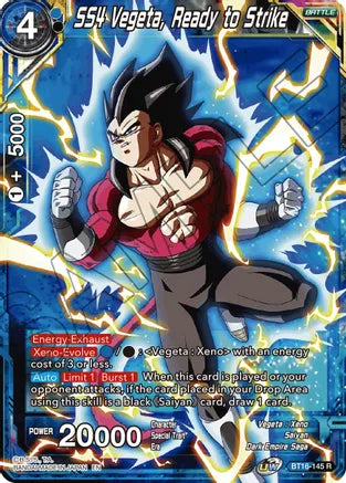 SS4 Vegeta, Ready to Strike (BT16-145) [Realm of the Gods]