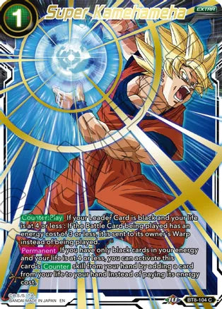 Super Kamehameha (Gold Stamped) (BT8-104) [Mythic Booster]